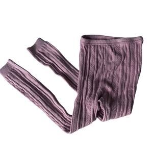 Mini Boden footless cable knit tights 7-8 years